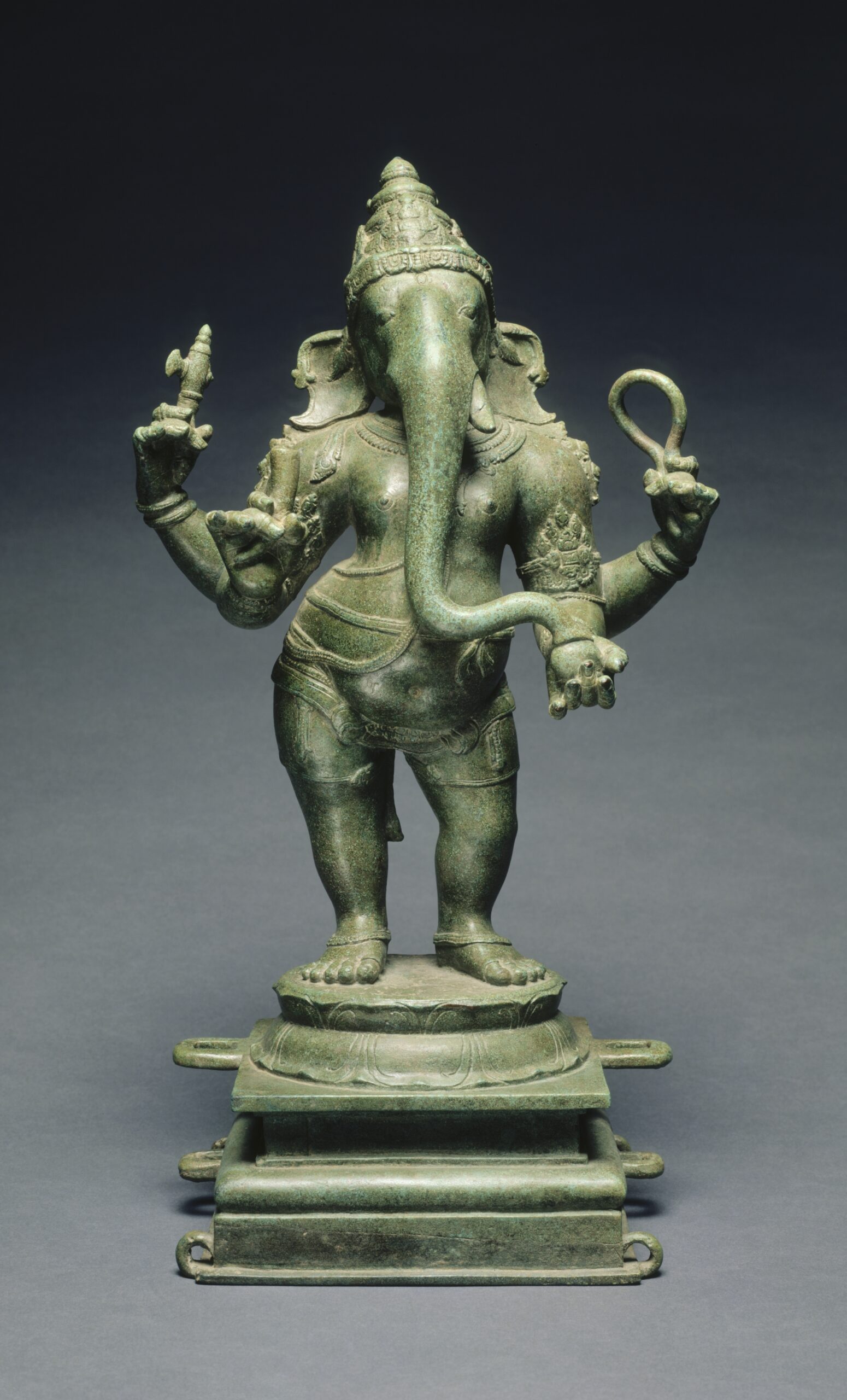 ganesha, chola bronze, c. 1070