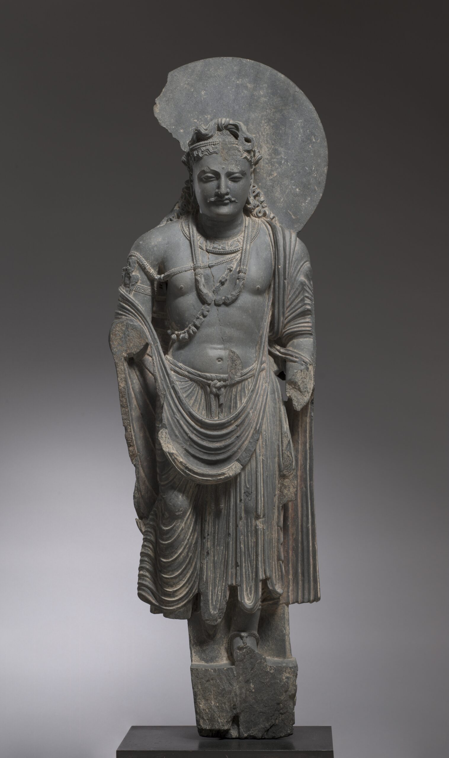 Bodhisattva, gandhara, late 100s CE