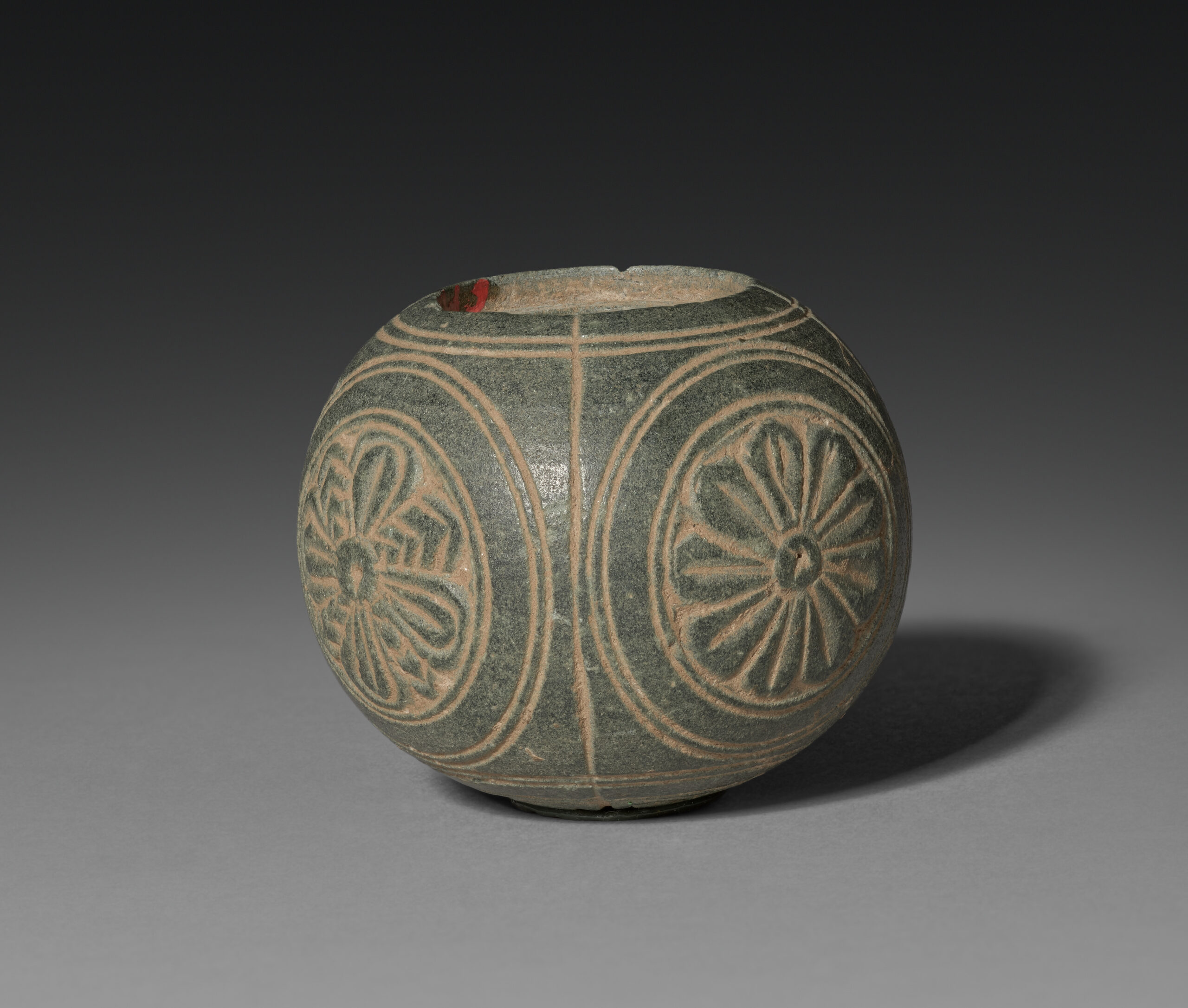 Miniature Stone Reliquary or Toilette Casket, gandhara, 1–100 CE