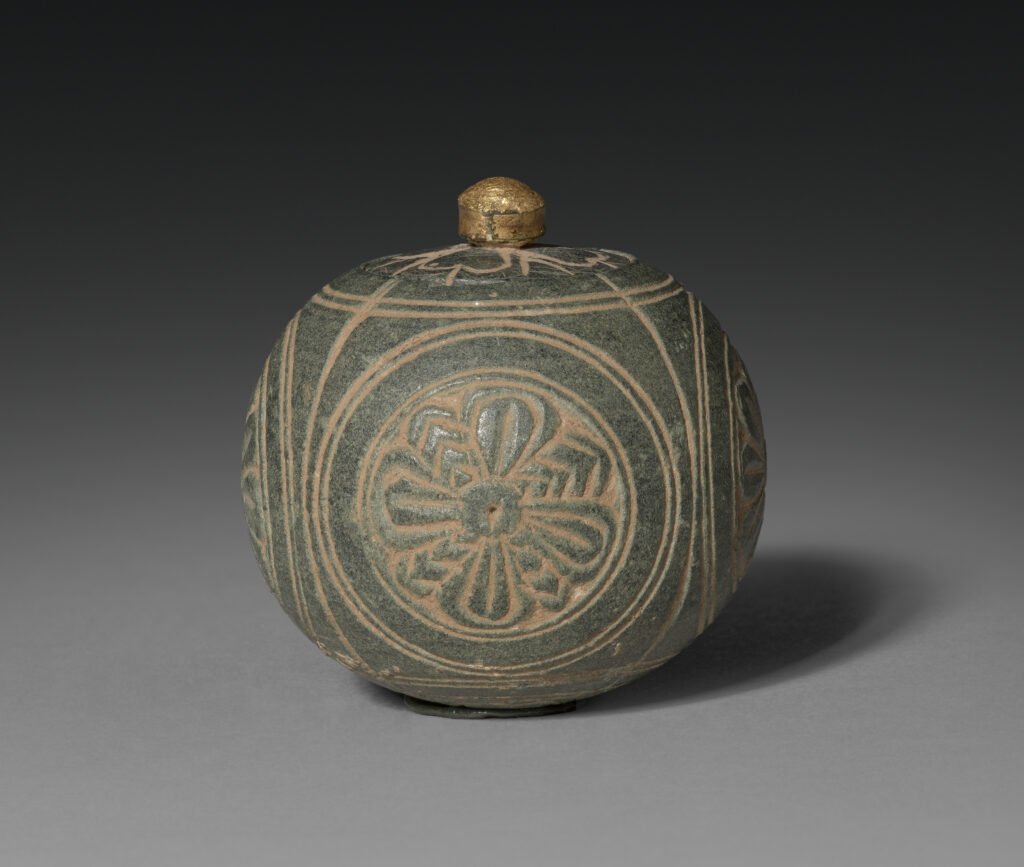 Miniature Stone Reliquary or Toilette Casket