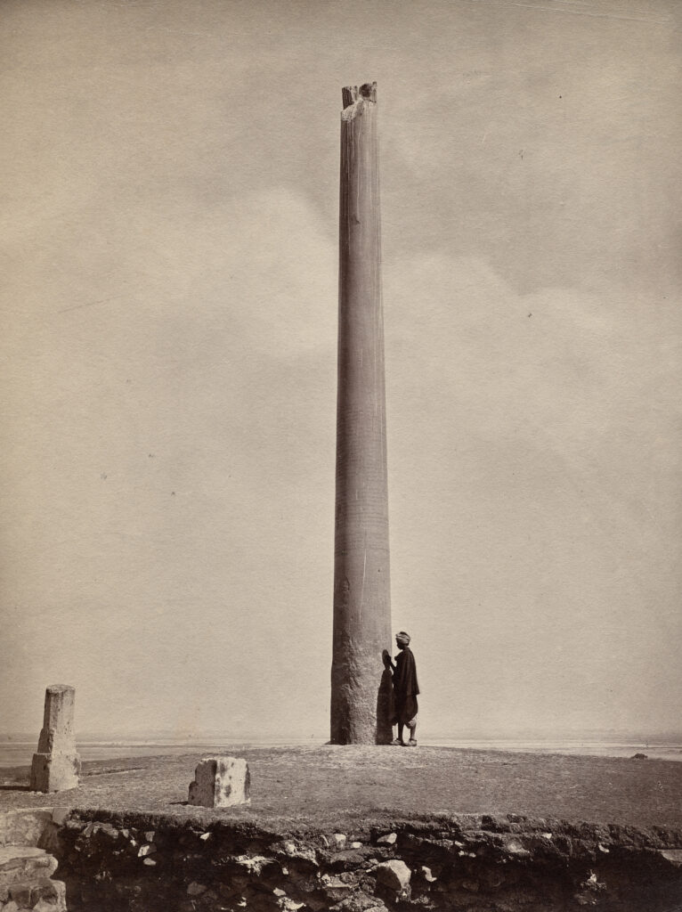 Ashoka Pillar moved to its present position by Feroz Shah