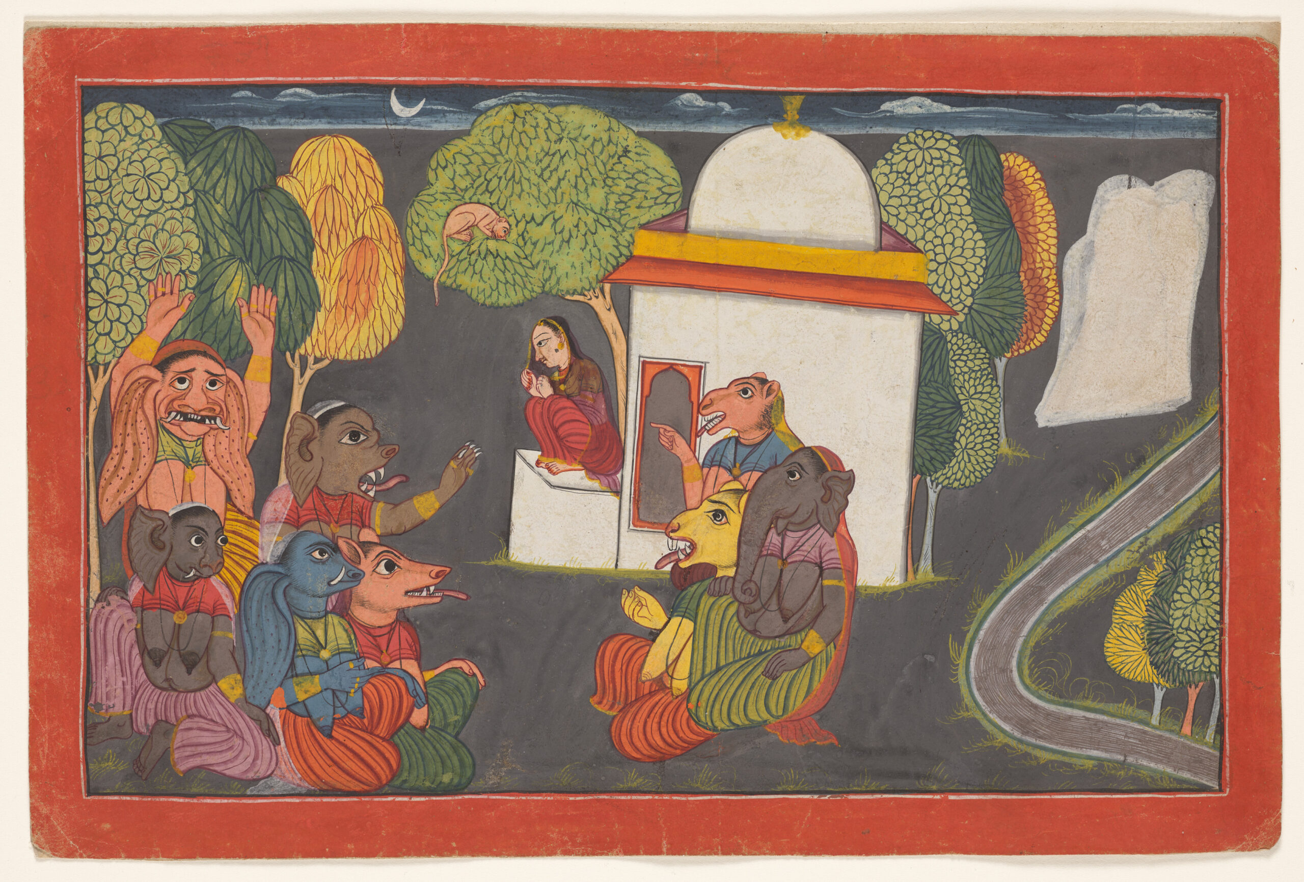hanuman, mauryan, c. 1700–25