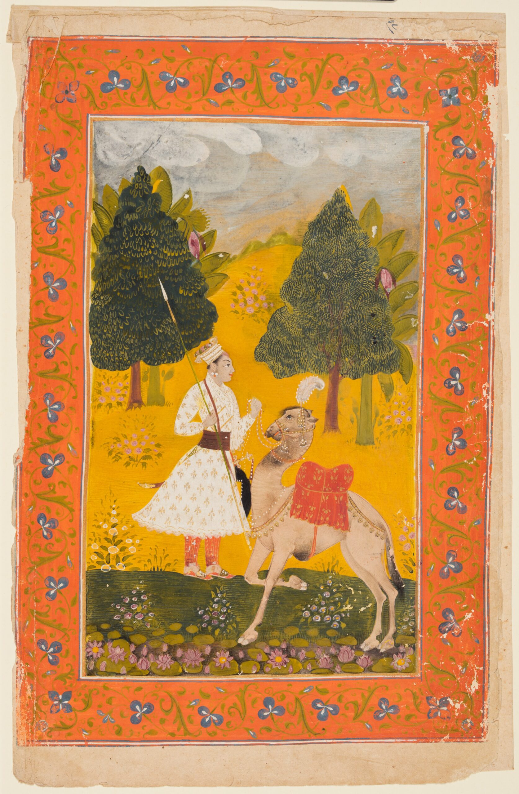 Maru Ragini, from a Ragamala (Garland of Melodies), rajput, 1650–80