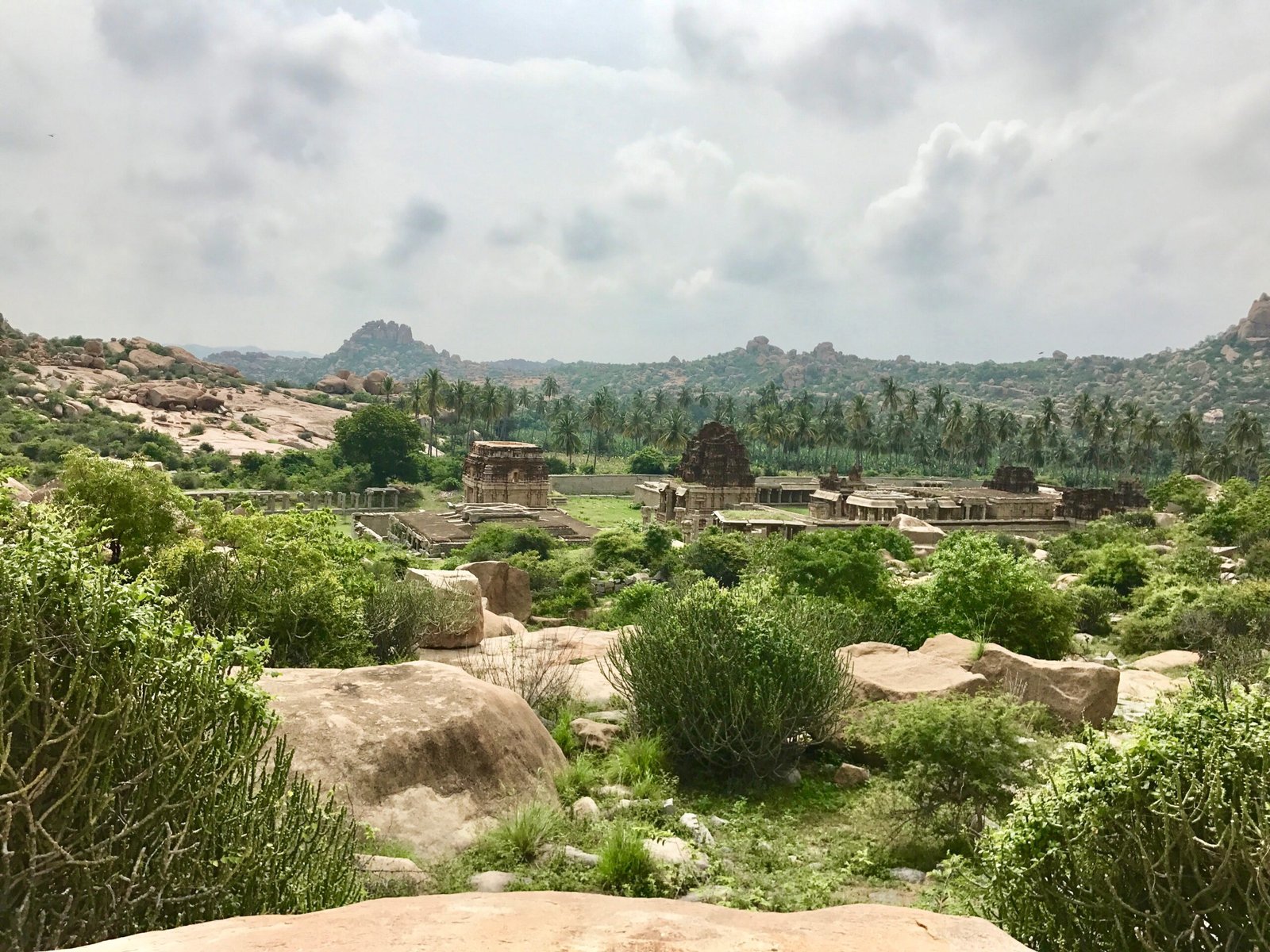 15th-16th century ruins of market and Vaishnavism Achyutaraya Tiruvengalanatha temple, Hampi Hindu monuments Karnataka, vijayanagara
