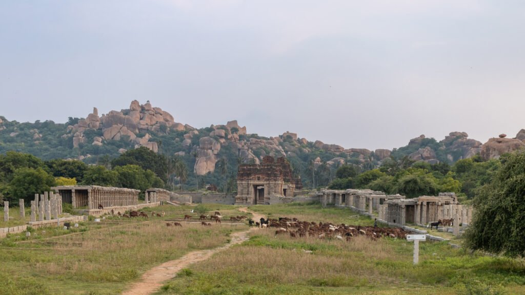 Achyutaraya’s Temple from Kodandarama temple