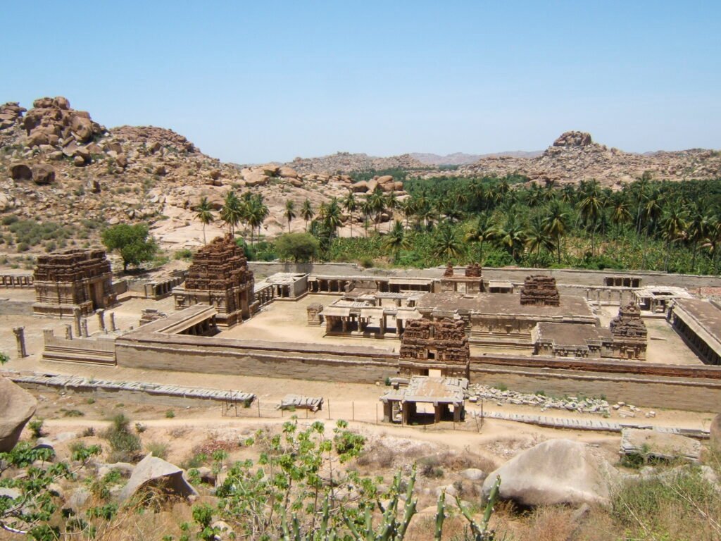 Achyutaraya Temple, Hampi, Vijayanagara, Karnataka, India (2007) 1
