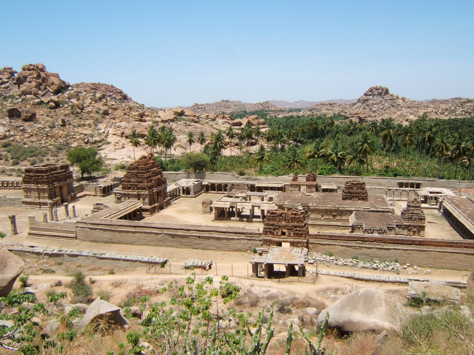 Achyutaraya Temple, Hampi, Vijayanagara, Karnataka, India (2007) 1, vijayanagara