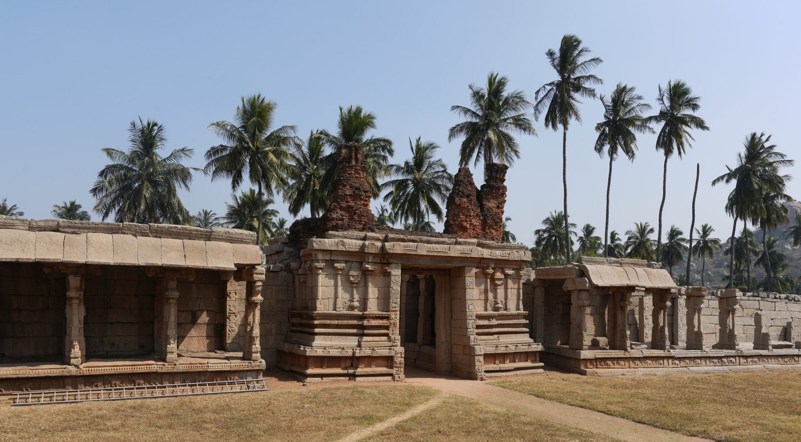 Achyutaraya Temple - Left Wall, vijayanagara