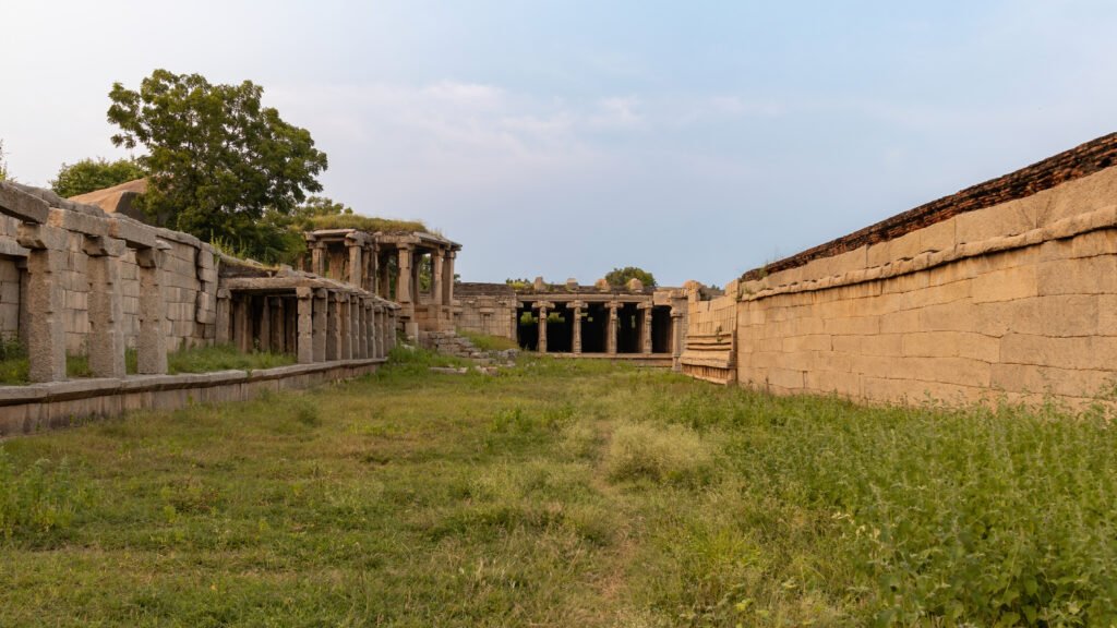 Courtyard to the West of Achyutaraya Temple