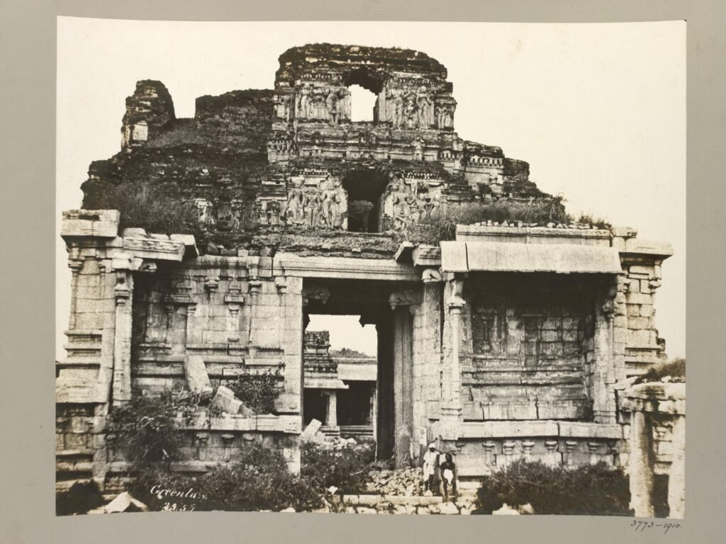 Eastern Gopura, Krishna Temple Complex, Hemakuta Hill 2 1856 photo