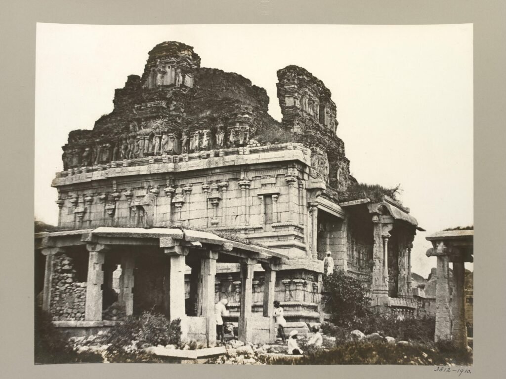 Eastern Gopura, Krishna Temple Complex, Hemakuta Hill 1856 photo