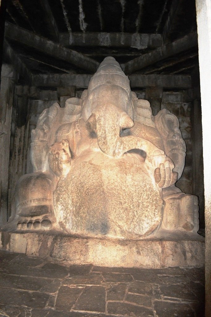 Ganesh Statue at Hampi , Karnataka, India