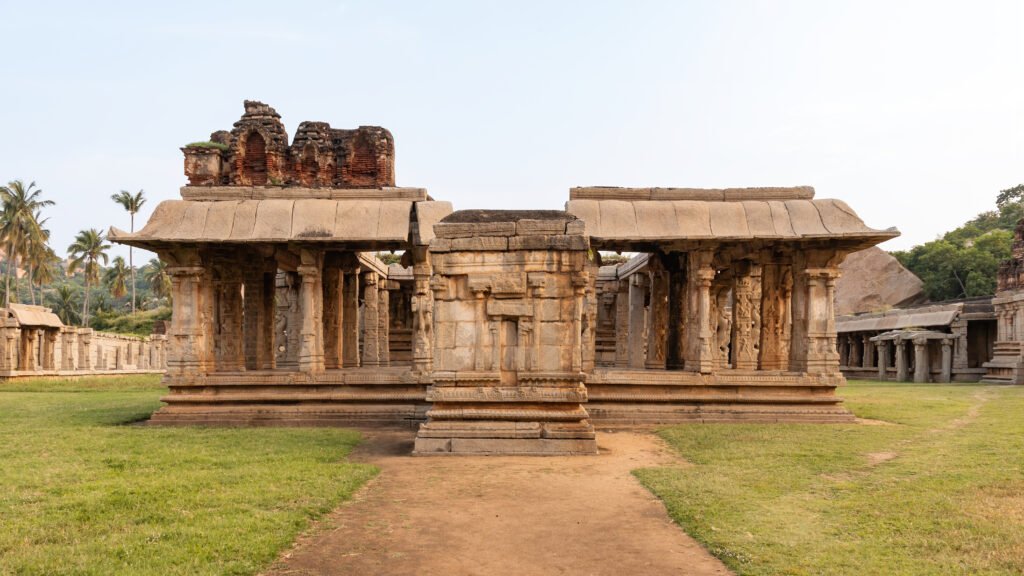 Garbhagriha in Achyutaraya complex from the Galigopura