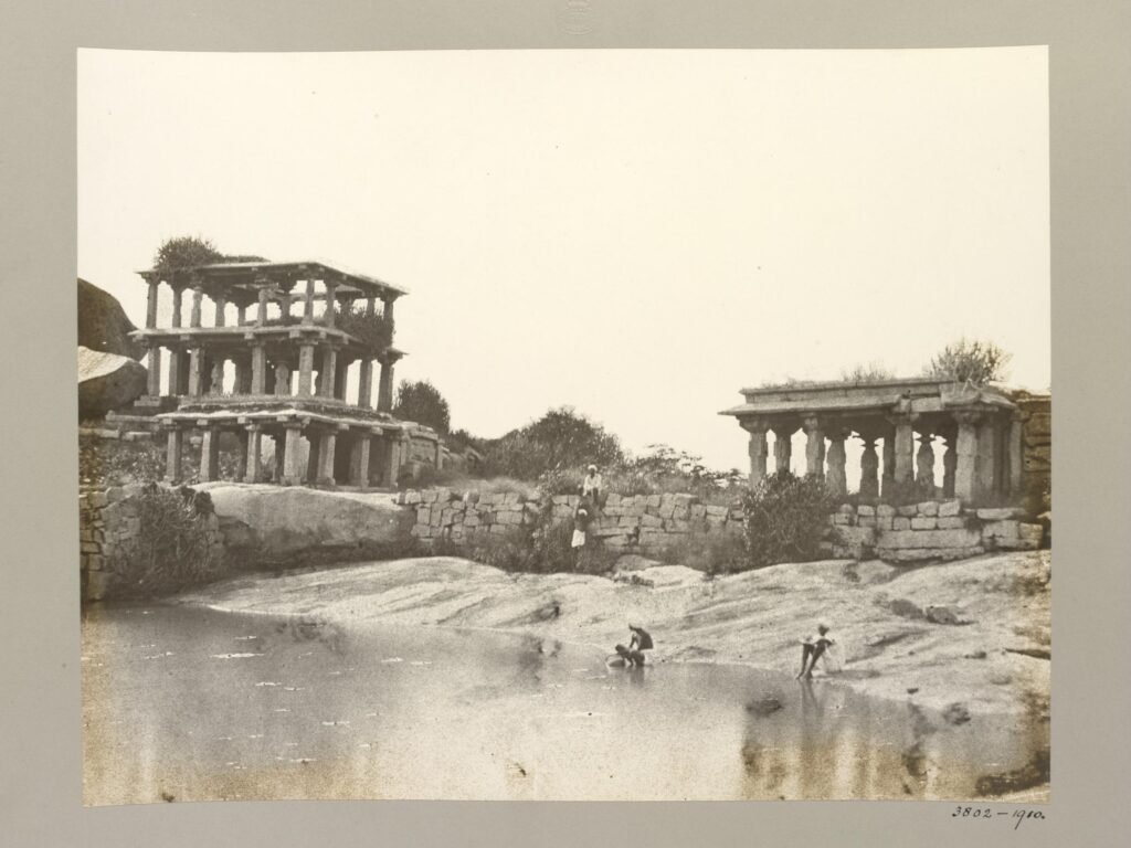 Gateway and Pavilion at Hemakuta Hill 1856 photo