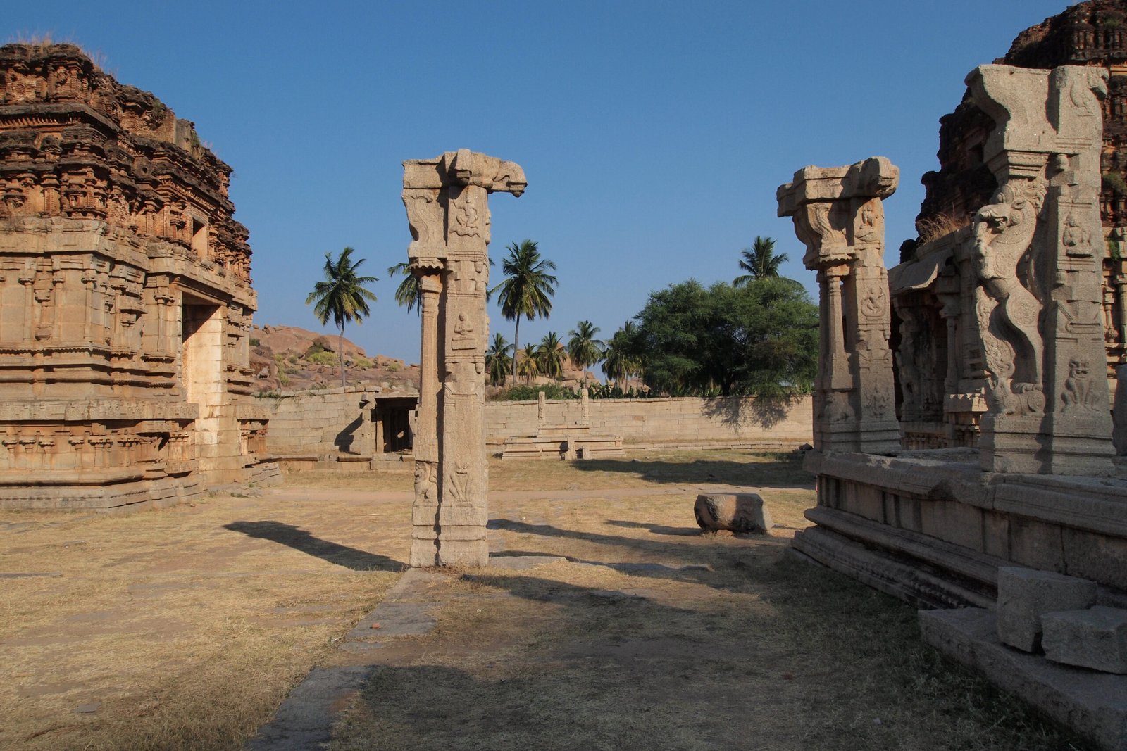 Hampi, Achyutaraya Temple 2, India, vijayanagara
