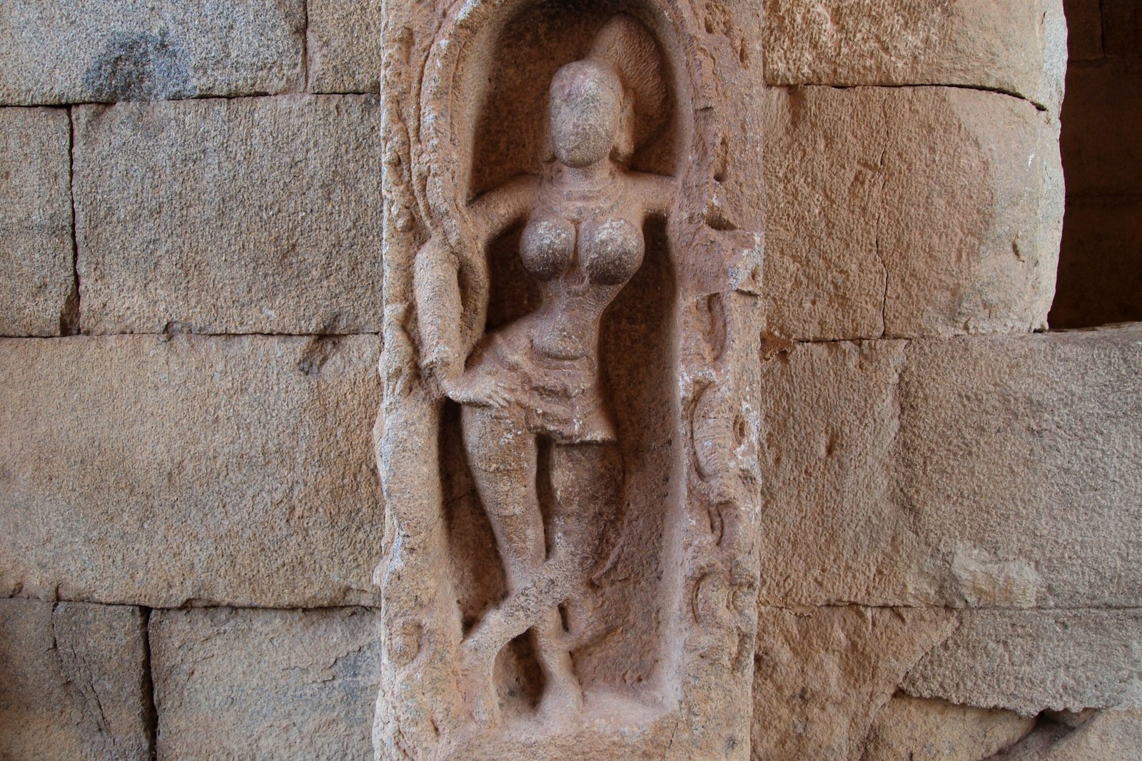 Hampi, Achyutaraya Temple, Relief 2, India, vijayanagara