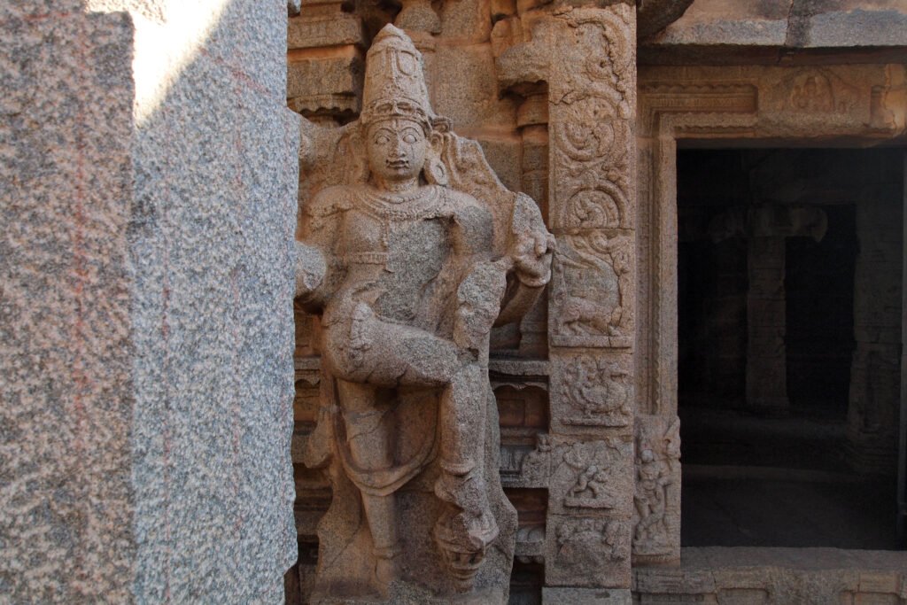 Hampi, Achyutaraya Temple, Relief, India