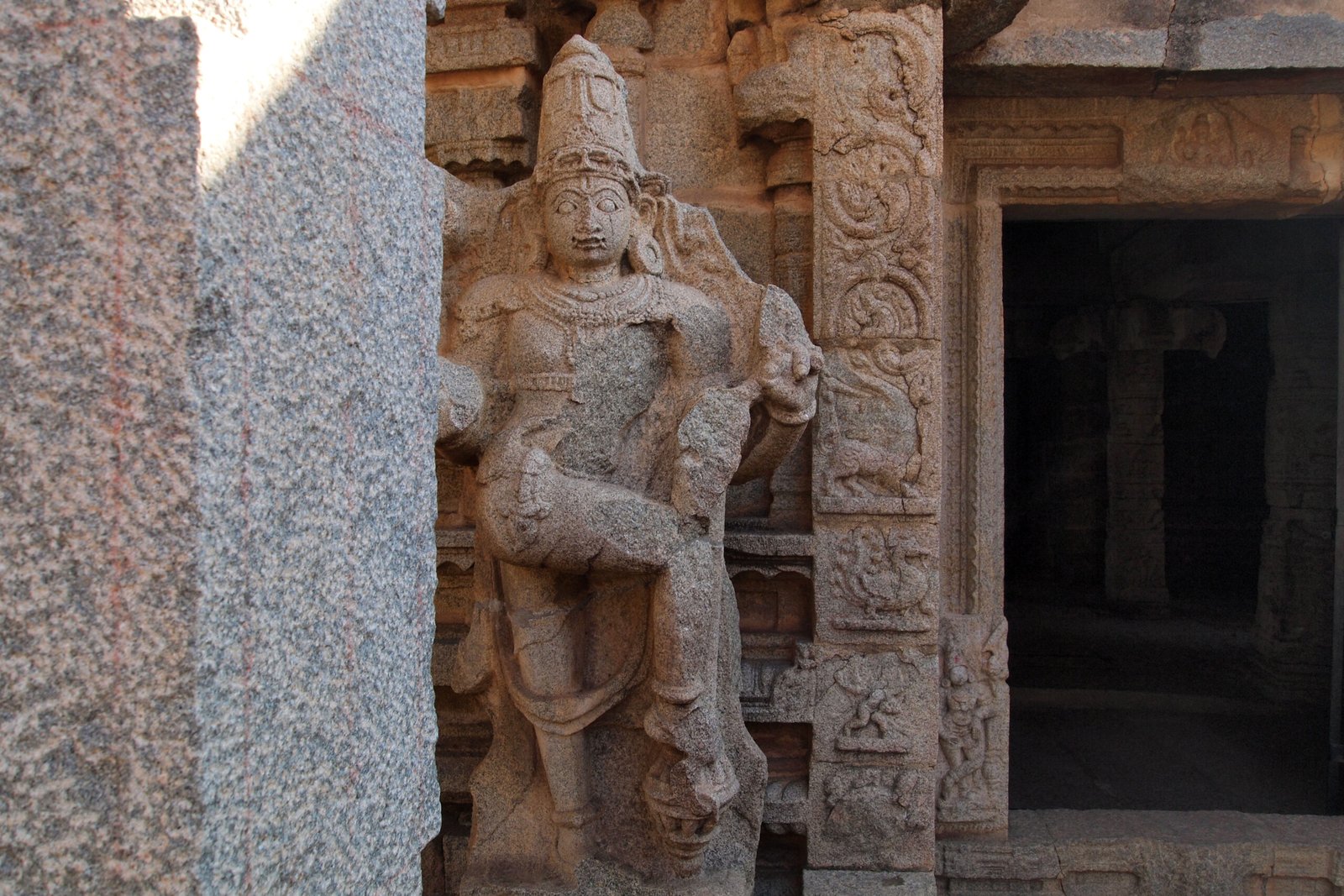 Hampi, Achyutaraya Temple, Relief, India, vijayanagara