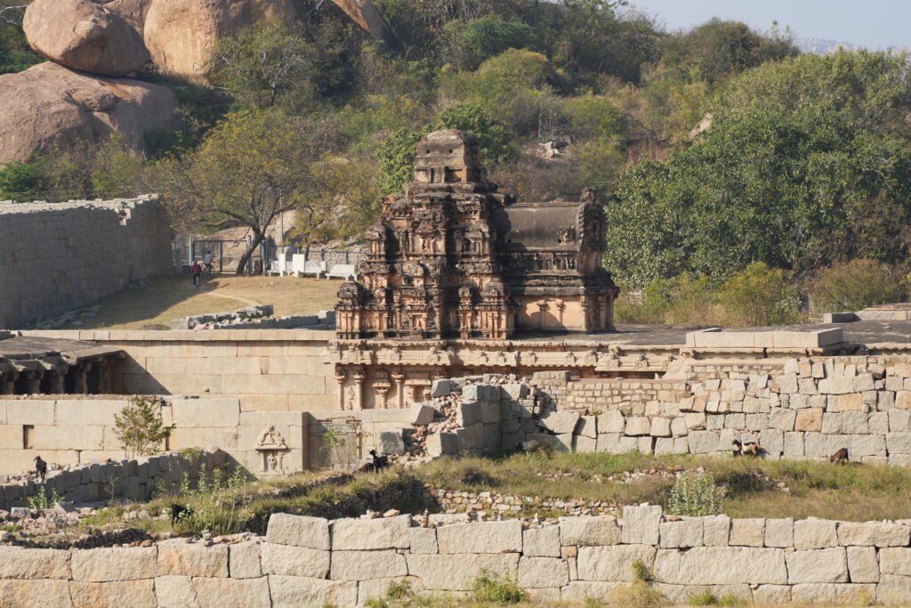 Hampi – King’s Palalce – Hazara Rama Temple View – 2