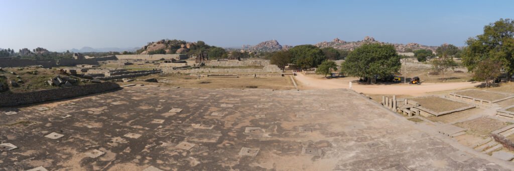 Hampi – King’s Palalce – Hazara Rama Temple View – 1