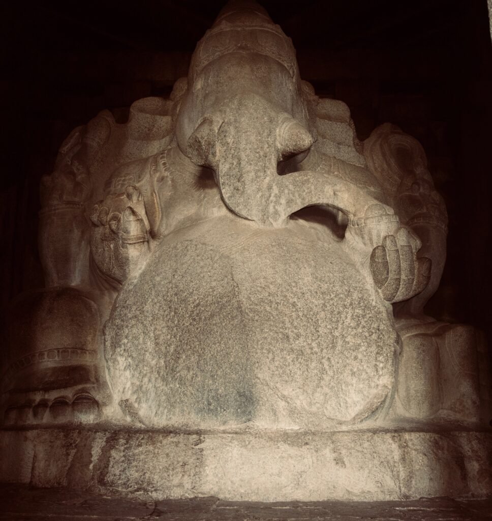 The infamous ‘Peanut Ganesha’ at Hampi