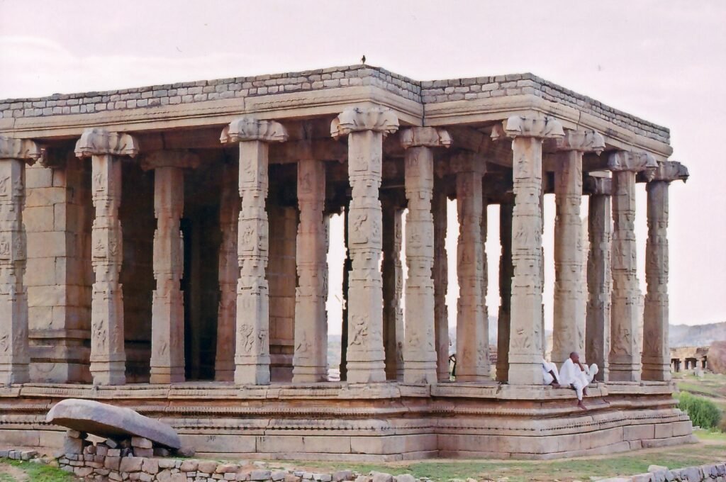 Kadalekalu Ganesha Temple at Hampi DK