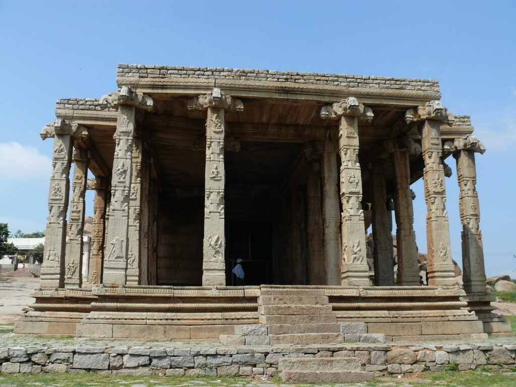 Kadalekalu Ganesha Temple at Hampi