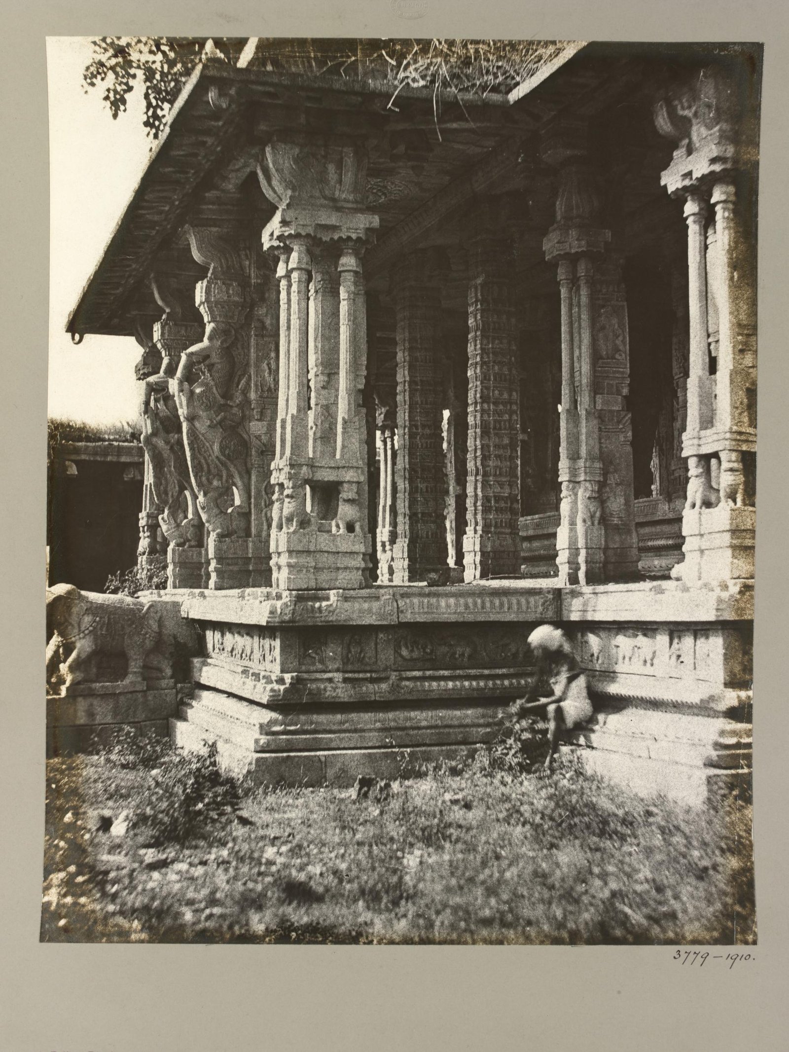Kalyana Mandapa, Vitthala Temple Complex 1856 photo, vijayanagara, 1856