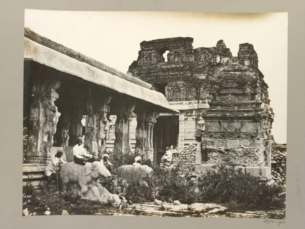 Krishna Temple Complex, Hemakuta Hill 1856 photo