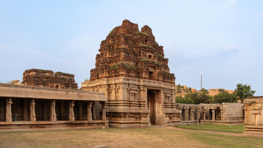 Perspective view of Galigopuram of Achyutaraya’s Temple