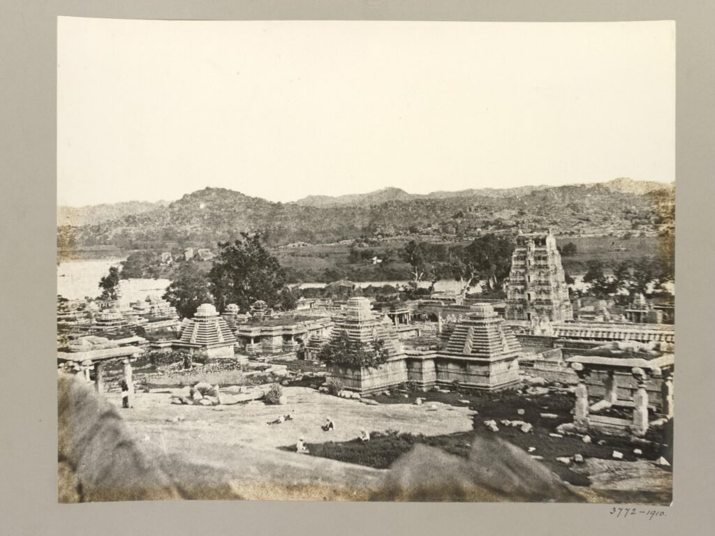 Shiva Temples at Hemakuta Hill 1856 photo
