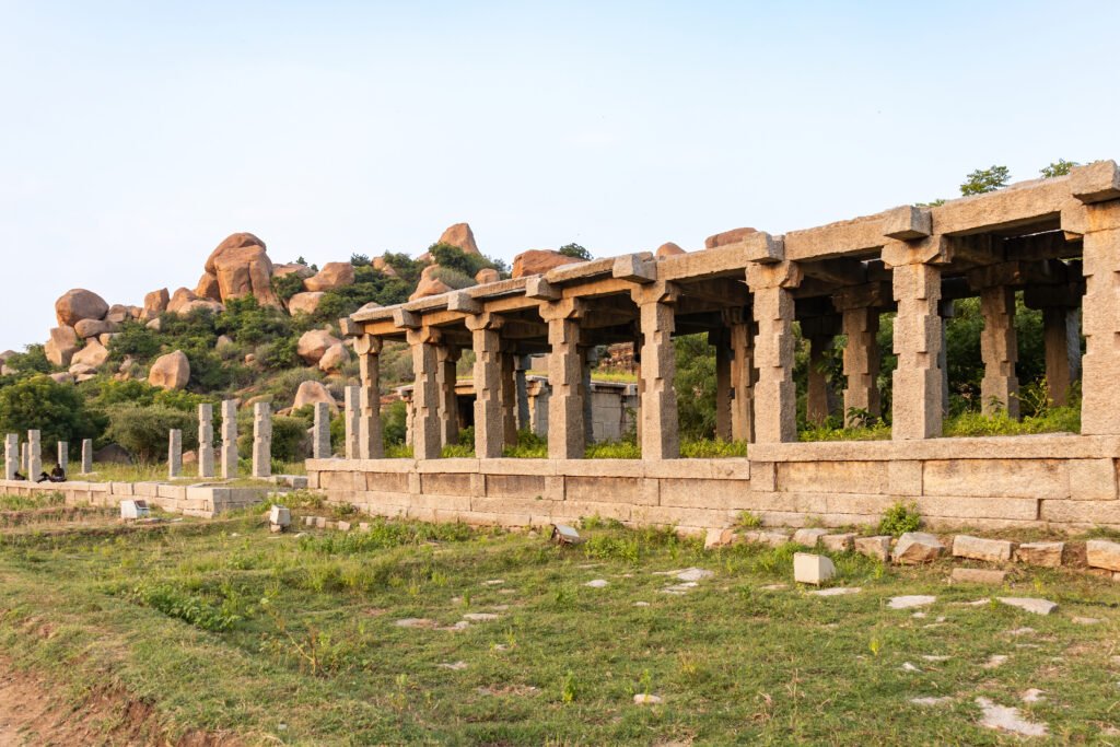 Perspective of Mandapas in Courtesan’s street at Achyutaraya’s Temple (02)